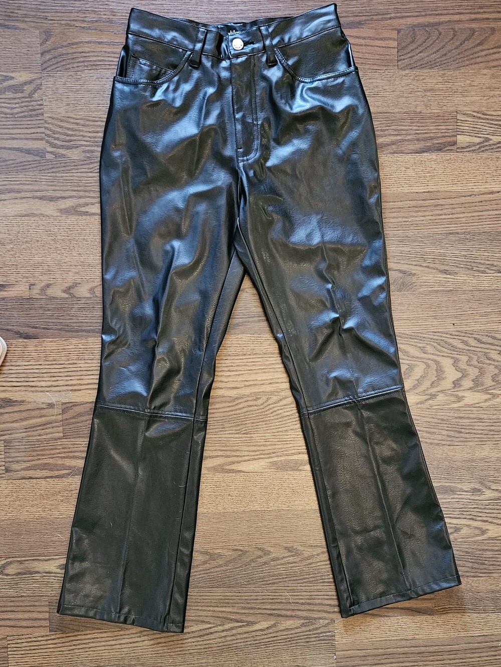 Y2K Xlhilaration Pleather High Waisted Pants Size 1 Short